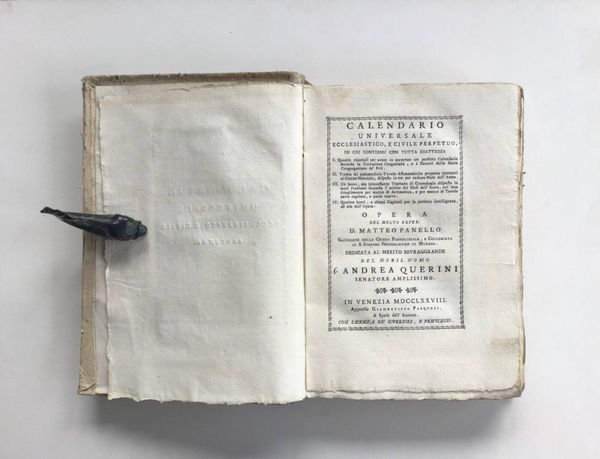 Productafbeelding Calendario universale ecclesiastico, e civile perpetuo.