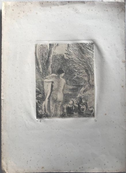 Productafbeelding Camille Pissarro. La Gardeuse d'oies nue.