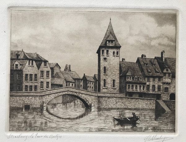 Product image Camille Schlumberger. Strasbourg. La tour des martyrs.
