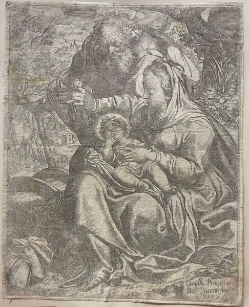 Image du produit Camillo Procaccini. Le repos pendant la fuite en Egypte.
