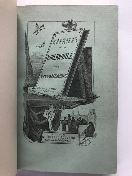 Produktbild Caprices d'un bibliophile.