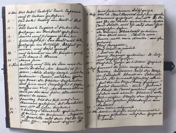 Productafbeelding Carnet de notes. Reliure germanique. Fin XIXe siècle.