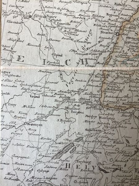 Productafbeelding Carte des postes. Allemagne. 1807.