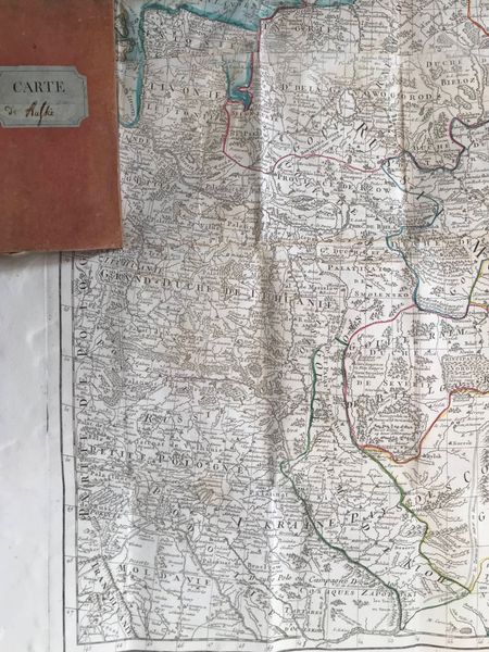 Productafbeelding Carte du Théâtre de la guerre entre la France et la Russie d'après les meilleurs auteurs.