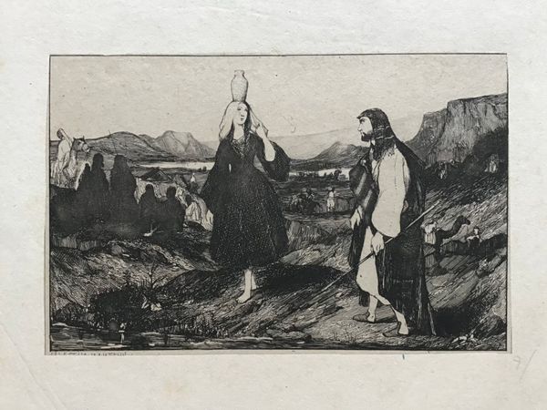 Productafbeelding Célestin Nanteuil. La Bédouine à la fontaine.