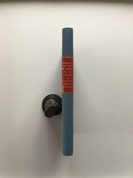 Product image Cellarius. Chronique des faits de guerre de la vallée de Sainte-Marie-aux-Mines.