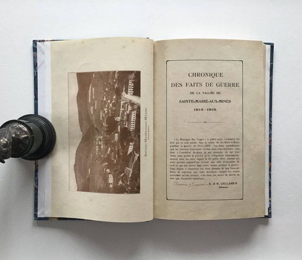 Product image Cellarius. Chronique des faits de guerre de la vallée de Sainte-Marie-aux-Mines.