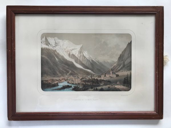 Productafbeelding Chamouni et le Mont Blanc.