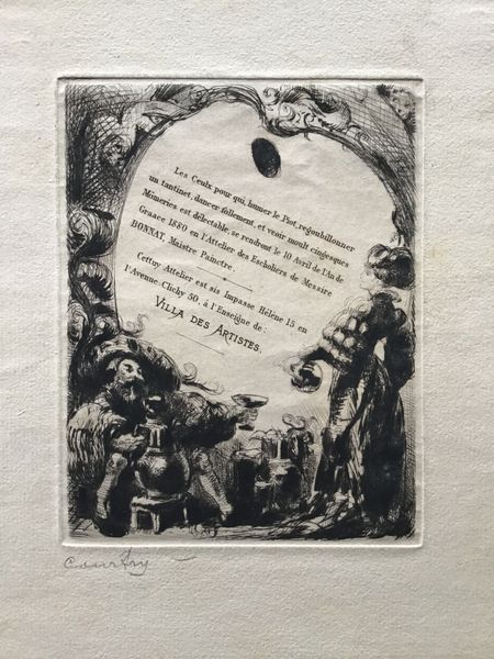 Produktbild Charles Courtry. Invitation à l'atelier de Léon Bonnat, Villa des artistes.