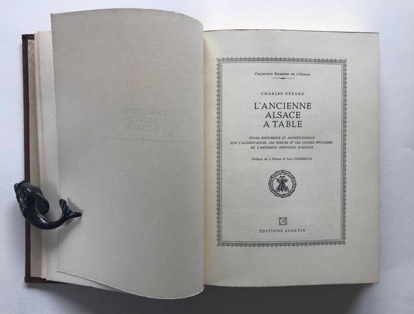 Produktbild Charles Gérard. L'ancienne Alsace à table.