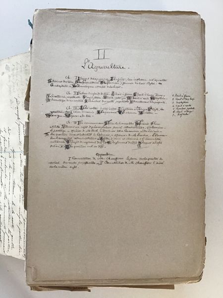 Product image Charles Hoffmann. L'Alsace au XVIIIe siècle. Manuscrit.