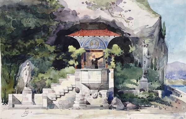 Productafbeelding Charles Schulé. Fantaisie architecturale Capri.