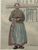 Produktminiatur Charles Spindler. Dessin original. Alsacienne en costume traditionnel.