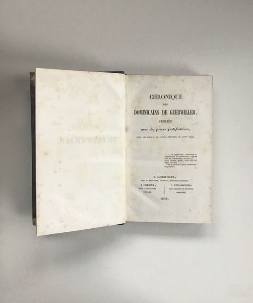 Productafbeelding Chronique de Guebwiller.