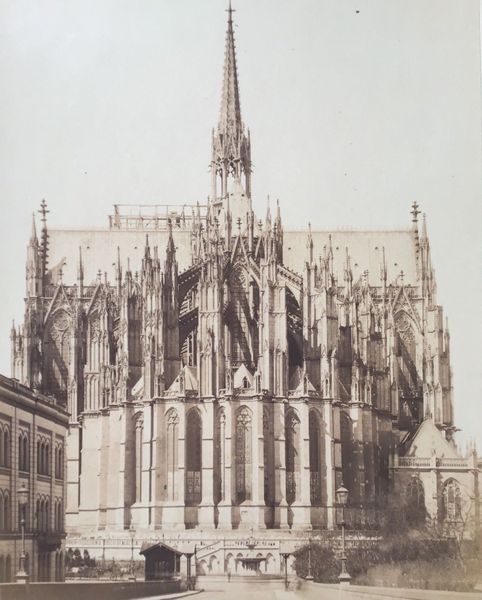 Product image Cologne. Cathédrale. Vue du chevet avant la construction des tours.