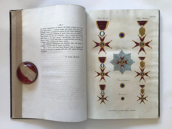 Productafbeelding Commentario storico degli ordini cavallereschi esistenti negli stati di Santa Chiesa.