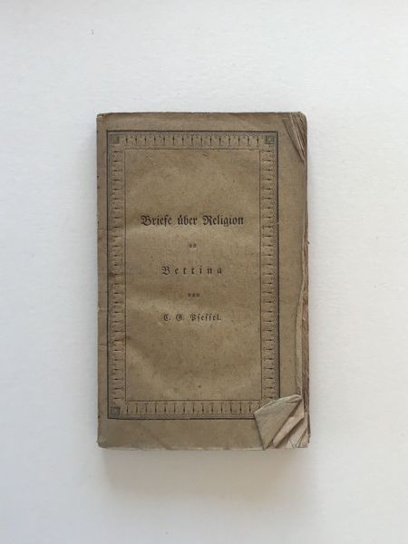 Produktbild Conrad Gottlieb Pfeffel. Briefe über Religion an Bettina.