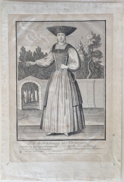 Productafbeelding Costume de Strasbourg. Nicolas Bonnart.