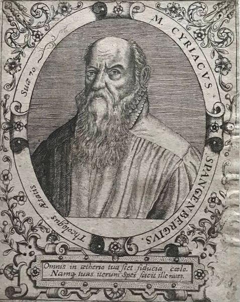Productafbeelding Cyriacus Spangenberg. Jean Théodore de Bry.