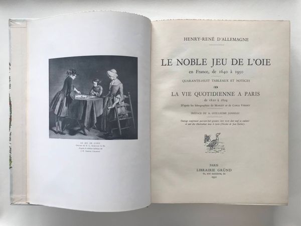 Product image D'Allemagne. Le Noble jeu de l'Oie.
