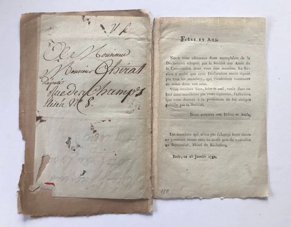 Produktbild Déclaration des amis de la Constitution.