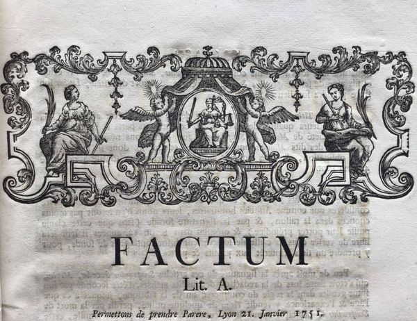 Produktbild Deux factums. Commerce et fabrique de rubans. Strasbourg, Genève, Lyon.