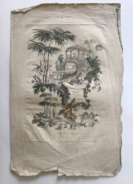 Image du produit Différents panneaux chinois. Pillement.