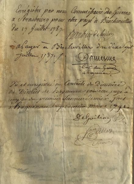 Produktbild Diplôme de garçon chirurgien. Bischwiller en Alsace.