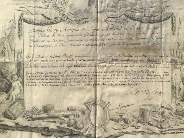Produktbild Diplôme de garçon chirurgien. Bischwiller en Alsace.