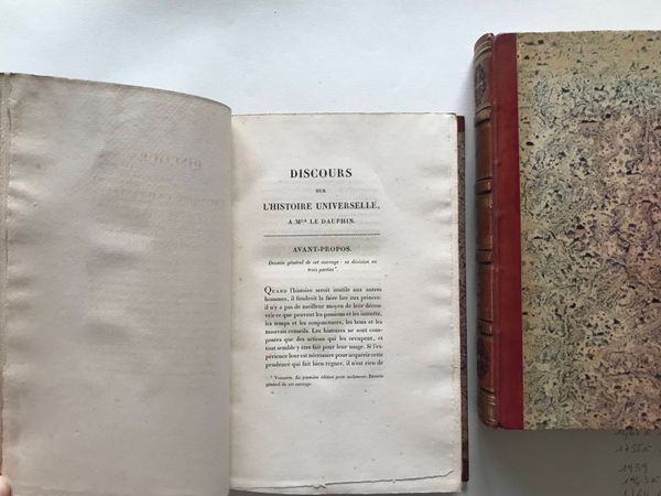 Image du produit Discours sur l'histoire universelle par Bossuet.