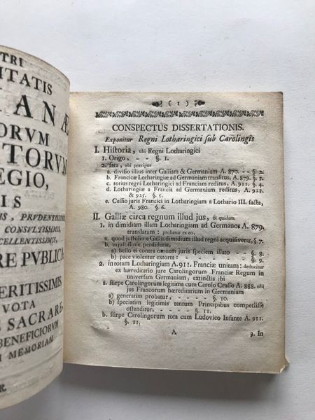 Image du produit Dissertation de droit sur la dynastie des carolingiens et la Lotharingie.