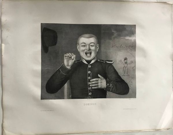 Produktbild Domino !! Peint par Hilaire Lenglet. Grande lithographie.