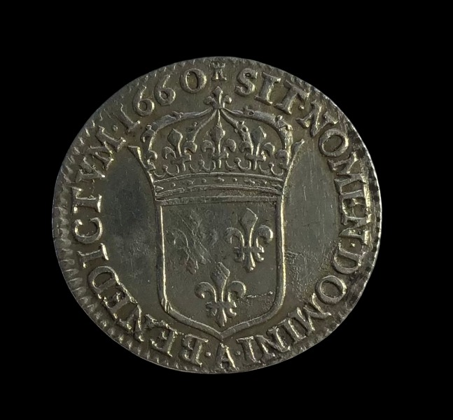 Productafbeelding Douzième d'écu 1660.