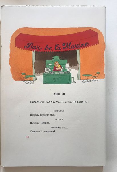 Product image Dubout et Pagnol. Marius.