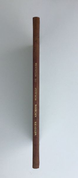 Product image E. Meininger. L'Ancienne noblesse de Mulhouse.