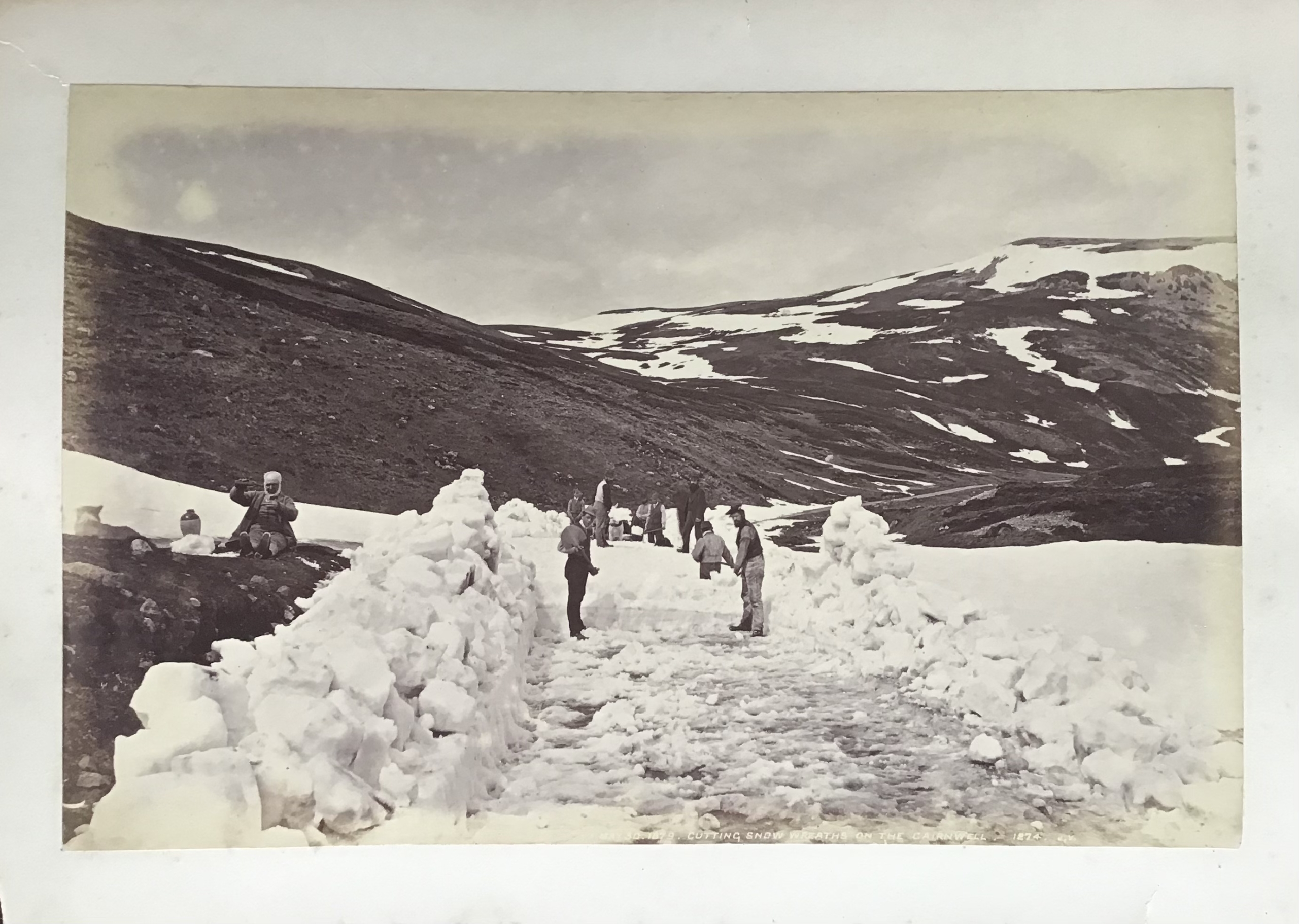 Produktminiatur Ecosse. Déneigement d'une route.