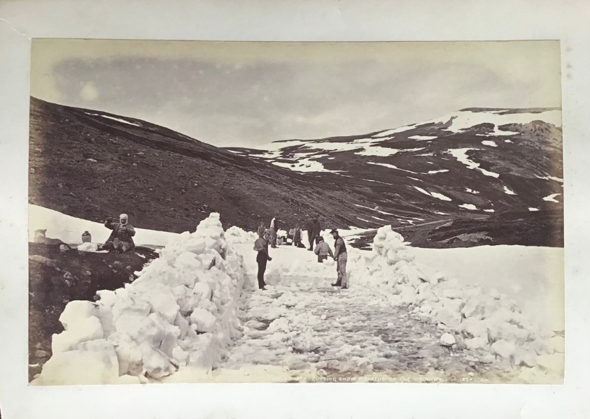 Produktbild Ecosse. Déneigement d'une route.