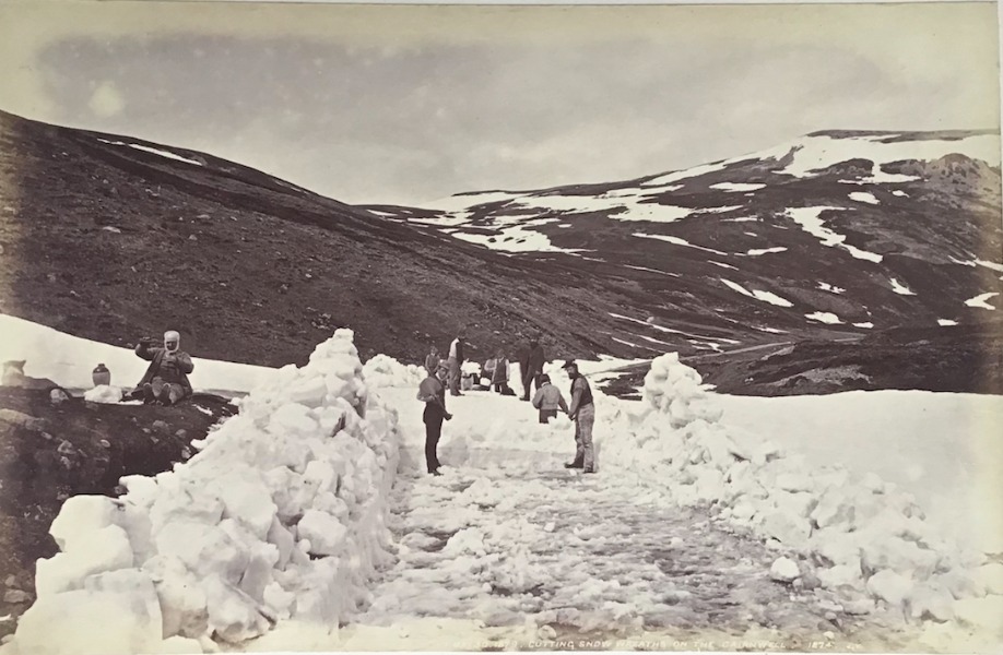 Produktbild Ecosse. Déneigement d'une route.