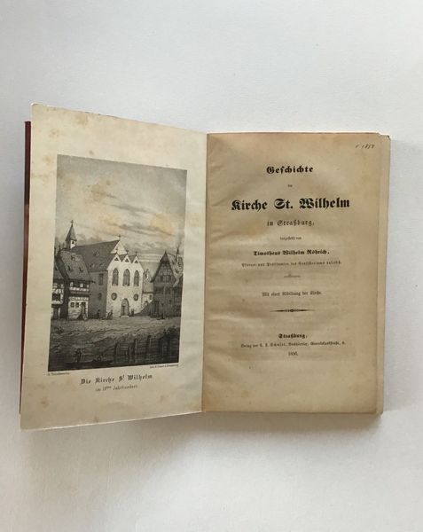 Productafbeelding Eglise Saint Guillaume de Strasbourg. 1856.
