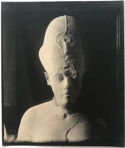 Productafbeelding Egypte ancienne. Buste de calcaire du pharaon Akhenaton, Louvre.