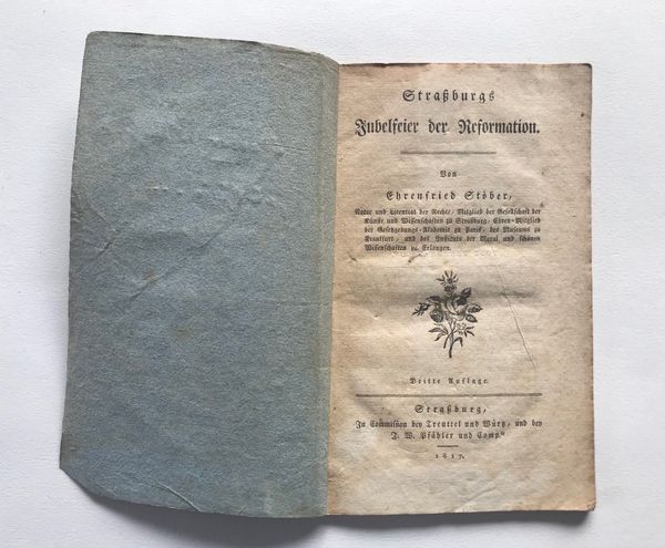 Image du produit Ehrenfried Stöber. Strassburg's Jubelfeier der Reformation.