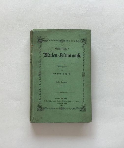 Produktbild Elsässischer Musen-Almanach.