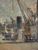 Produktminiatur Émile Schneider. Petit port avec des installations industrielles . Huile sur carton.