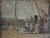 Produktminiatur Émile Schneider. Petit port avec des installations industrielles . Huile sur carton.