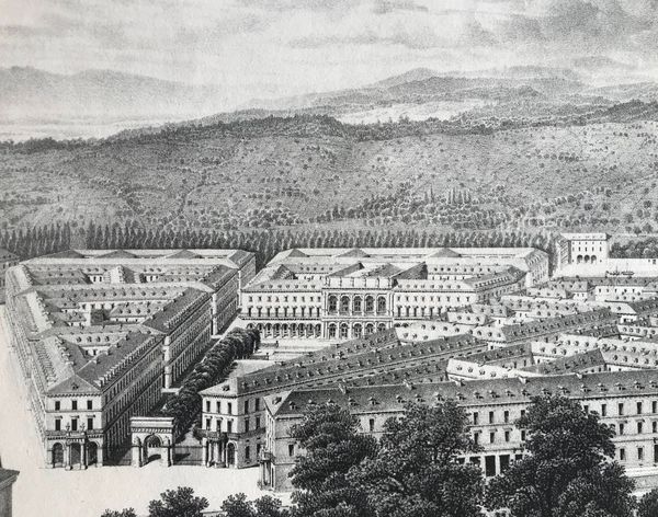 Product image Engelmann. Projet du nouveau quartier de Mulhausen. Vue générale.
