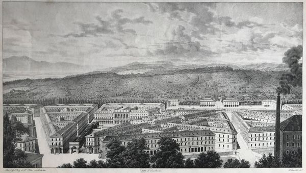 Product image Engelmann. Projet du nouveau quartier de Mulhausen. Vue générale.