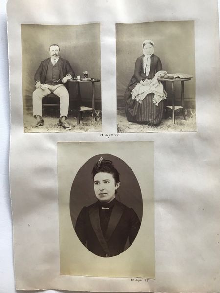 Product image Ensemble de 29 portraits. Vers 1888.