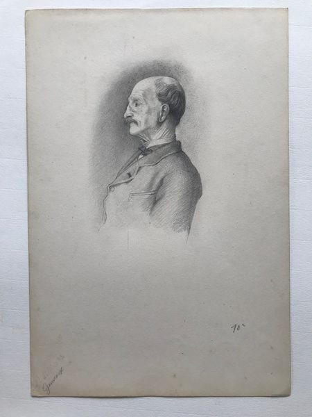 Produktbild Ensemble de 7 portraits dessinés au crayon.