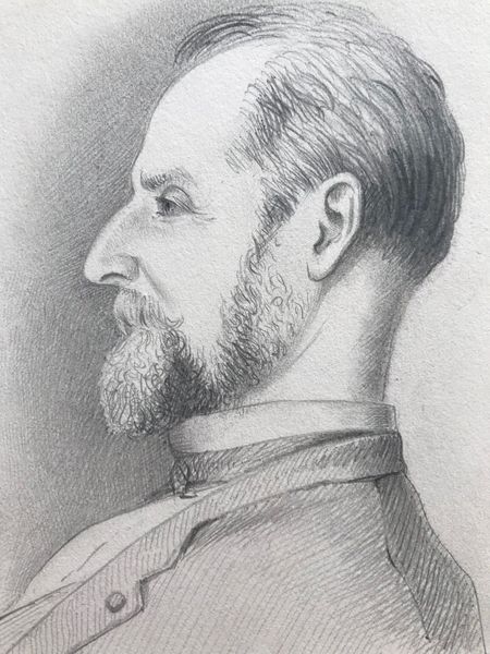 Produktbild Ensemble de 7 portraits dessinés au crayon.