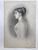 Produktminiatur Ensemble de 7 portraits dessinés au crayon.